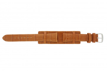 Uhrenarmband Universal 61325.75.18 Leder Orange 18mm