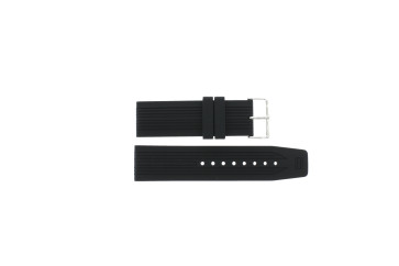 Uhrenarmband Tommy Hilfiger TH1790672 / TH679301087 / TH-88-1-14-0820 Kautschuk Schwarz 24mm