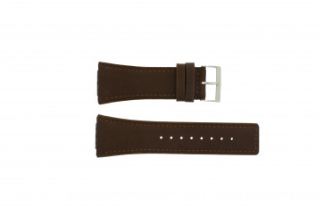 Uhrenarmband Skagen 747LSLD Leder Braun 20mm