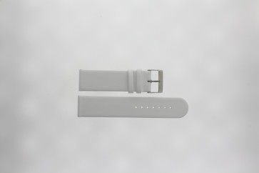 Uhrenarmband Universal 800R.09.22 Leder Weiss 22mm