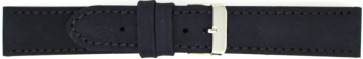 Uhrenarmband Universal 825R.01.18 Leder Schwarz 18mm