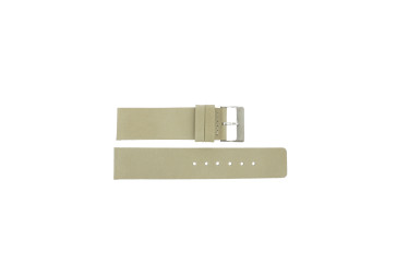 Uhrenarmband Universal 827.08.20 Leder Dunkelsahne 20mm