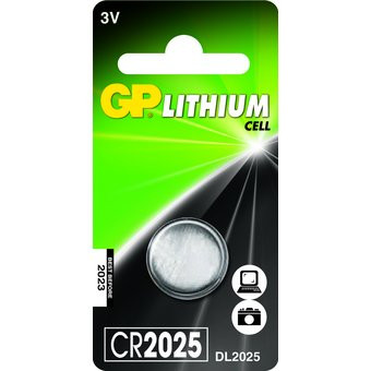 GP Knopfzelle Batterie CR2025 - 3v