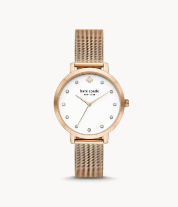 Uhrenarmband Kate Spade New York KSW9050 Milanese Rosé 16mm