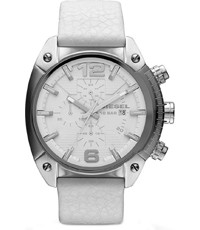 Uhrenarmband Diesel DZ4315 Leder Weiss 24mm