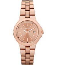 Uhrenarmband Fossil AM4402 Rostfreier Stahl Rosé
