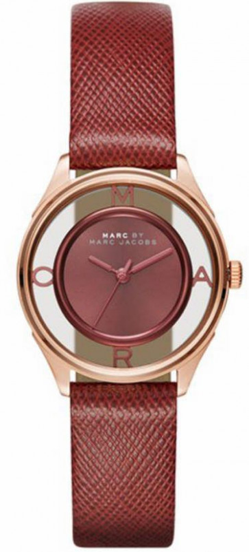 Uhrenarmband Marc by Marc Jacobs AMBM1382 Kunststoff Rot 12mm
