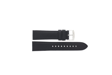 Uhrenarmband Armani AR1733 Leder Schwarz 20mm