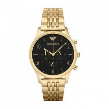 Uhrenarmband Armani AR1893 Stahl Vergoldet 22mm