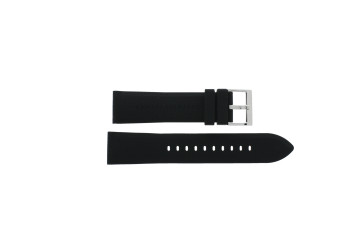 Uhrenarmband Armani Exchange AX1326 Silikon Schwarz 22mm