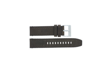 Uhrenarmband Armani Exchange AX1505 Leder Braun 22mm
