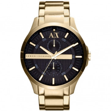 Uhrenarmband Armani Exchange AX2122 Stahl Vergoldet 22mm