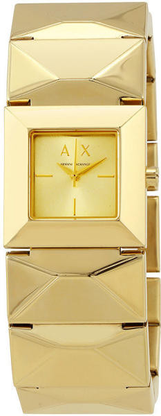 Uhrenarmband Armani Exchange AX4290 Stahl Vergoldet 16mm