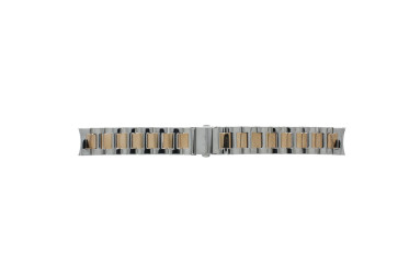 Uhrenarmband Armani Exchange AX4331 Stahl Zweifarbig 18mm