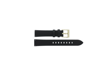 Uhrenarmband Armani AX5903 Leder Schwarz 16mm