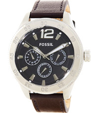 Uhrenarmband Fossil BQ1161 Leder Braun 22mm