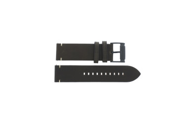 Uhrenarmband Fossil BQ2429 Leder Braun 24mm