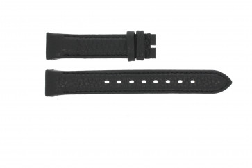 Uhrenarmband Breil TW106 / F660014126 Leder Schwarz 18mm