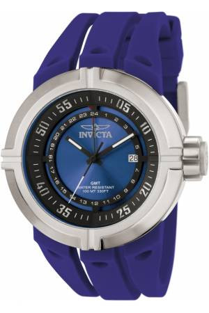 Uhrenarmband Invicta 0833.01 Kautschuk Blau