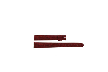 Uhrenarmband Burberry BU4551 Leder Rot 13mm