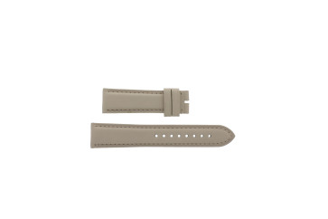 Uhrenarmband Burberry BU9702 Leder Beige 20mm