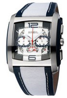 Uhrenarmband Seiko BW0221 Leder Weiss 21mm