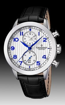 Uhrenarmband Candino C4505 Leder Schwarz