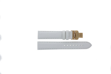 Uhrenarmband Certina DS FIRST LADY / C600016531 / C0142173601100A Leder Weiss 17mm