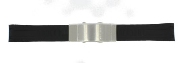 Uhrenarmband Certina C032427 A Kautschuk Schwarz