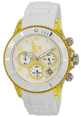 Uhrenarmband Ice Watch CH.WYW.U.S.13 Silikon Weiss 20mm