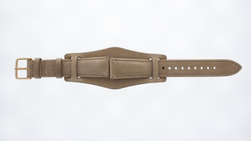 Uhrenarmband Fossil CH2884 Leder Beige