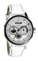 Uhrenarmband Dolce & Gabbana DW0212 (F357000728) Leder Weiss