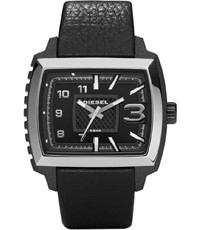 Uhrenarmband Diesel DZ1365 Leder Schwarz 25mm