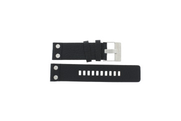 Uhrenarmband Diesel DZ1717 Leder Schwarz 24mm