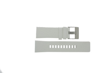 Uhrenarmband Diesel DZ4240 Leder Weiss 26mm