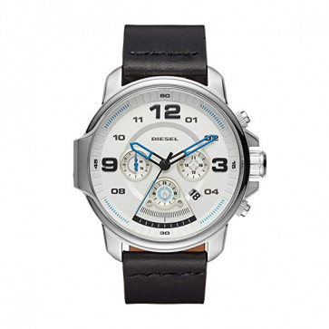 Uhrenarmband Diesel DZ4432 Leder Schwarz 24mm