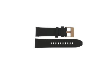 Uhrenarmband Diesel DZ4462 Leder Schwarz 24mm