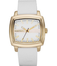 Uhrenarmband Diesel DZ5192 Leder Weiss 20mm