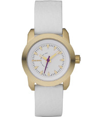 Uhrenarmband Diesel DZ5240 Leder Weiss 16mm