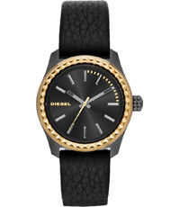 Uhrenarmband Diesel DZ5408 Leder Schwarz 20mm