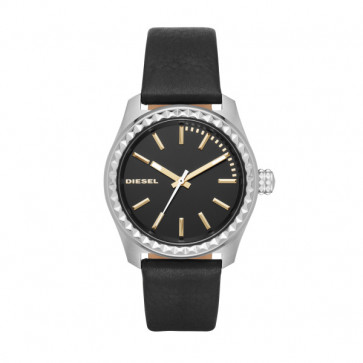 Uhrenarmband Diesel DZ5530 Leder Schwarz 20mm