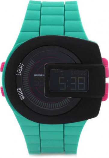 Uhrenarmband Diesel DZ7300 Silikon Türkis 28mm