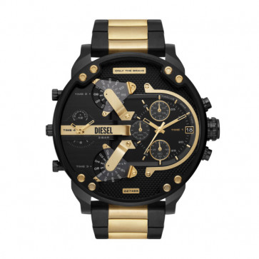 Uhrenarmband Diesel DZ7465 Stahl Zweifarbig 28mm