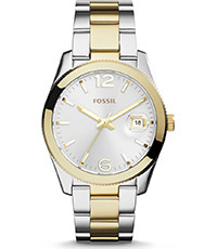 Uhrenarmband Fossil ES3642 Rostfreier Stahl Zweifarbig 20mm