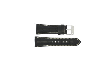 Uhrenarmband Festina F16235-6 / F16235-F / F16235-J Leder Schwarz 28mm