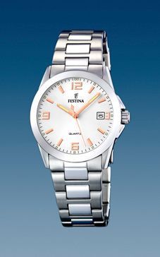 Uhrenarmband Festina F16377 Stahl Stahl 17mm