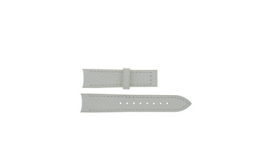 Uhrenarmband Festina F16196-1 / F16180 Leder Weiss 20mm