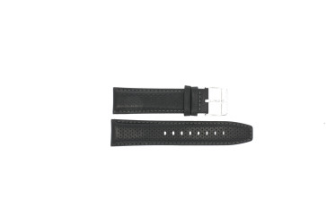 Uhrenarmband Festina F20339-6 / F20339-R Leder Schwarz 23mm