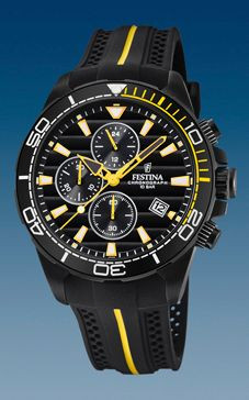 Uhrenarmband Festina F20366-1 Silikon Schwarz