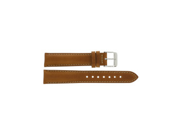 Uhrenarmband Universal F412 Leder Cognac 18mm